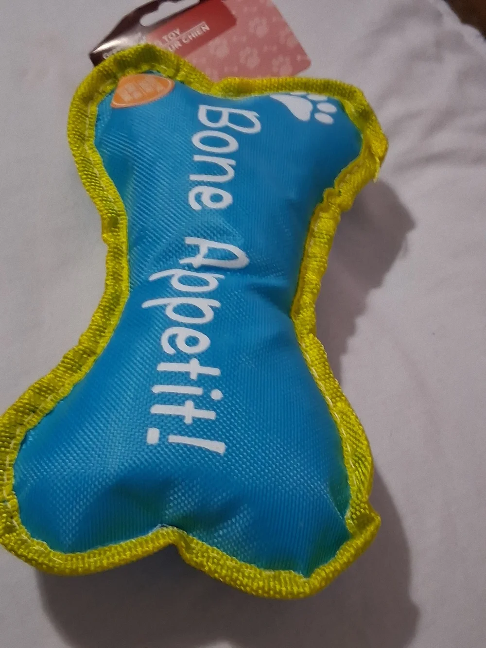 Blue & Yellow Kids One-Piece Bone Toy